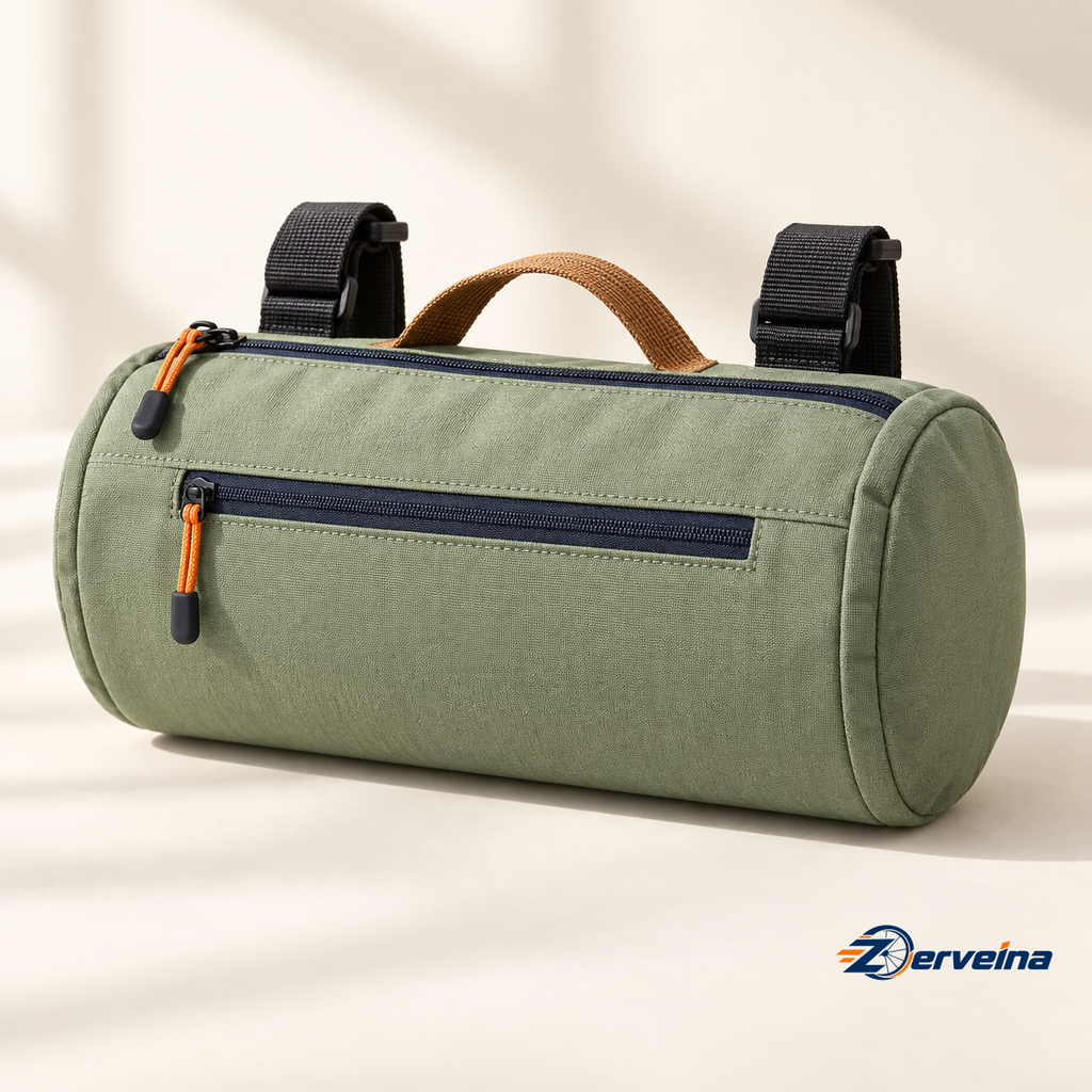 Canvas Handlebar Bag